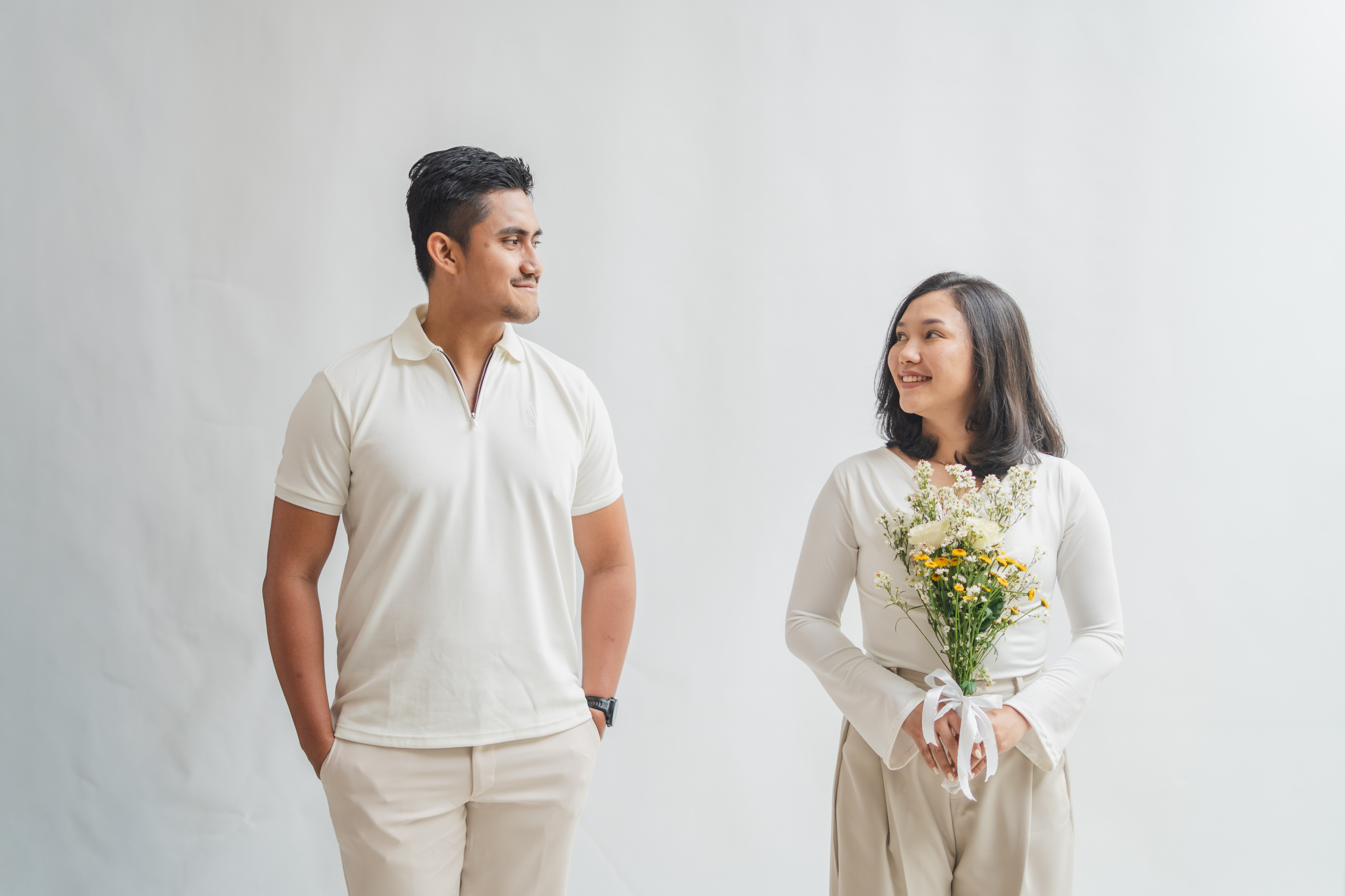 Foto prewedding Adhita dan Bagus